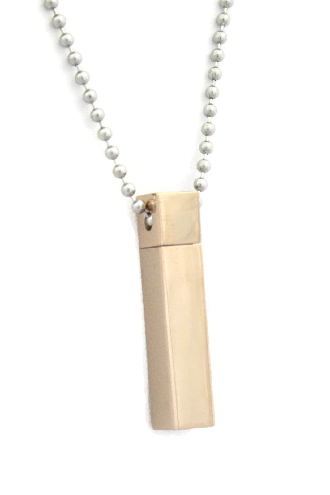 AromaVial Rose Gold Necklace/ Rear View Mirror Diffuser-Diffuser Necklace-Destination Oils